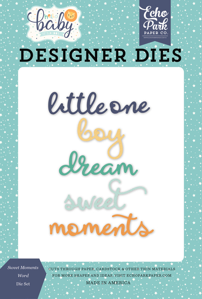 SWEET MOMENTS WORD DIE SET
