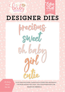 OH BABY WORD DIE SET