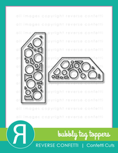 Cargar imagen en el visor de la galería, BUBBLY TAG TOPPER CONFETTI CUTS