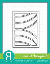 Cargar imagen en el visor de la galería, Rounded Stripe Panel Confetti Cuts