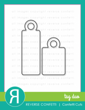 Cargar imagen en el visor de la galería, Tag Duo Confetti Cuts