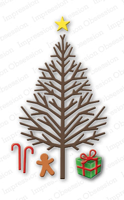 Bare Christmas Tree