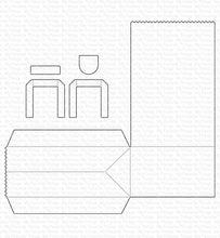 Cargar imagen en el visor de la galería, Paper Bag Treat Box Die-namics