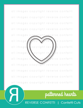 Cargar imagen en el visor de la galería, Patterned Hearts Confetti Cuts